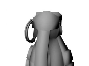 game grenade low poly 3D Model