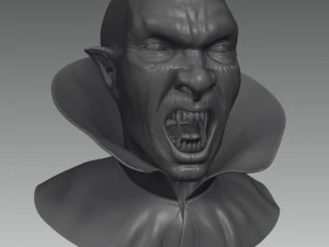 Vampirb&uuml;ste 3D Modell