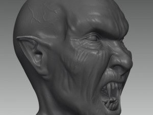 vampire bust 3D Model