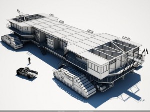 giant turtle Modello 3D