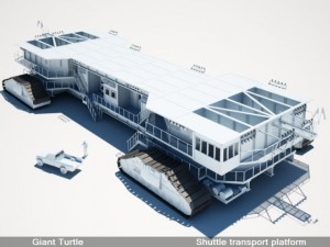 giant turtle Modello 3D