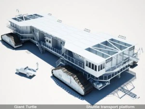 giant turtle 3D Model