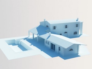 italian farmhouse 3D 모델