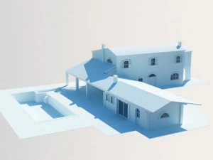 italian farmhouse 3D Model