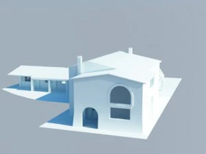 italian farmhouse 3D Model