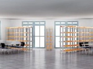 zona lettura Modello 3D