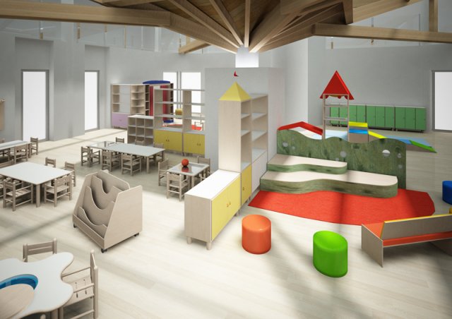 nursery Modelo 3D .c4d .max .obj .3ds .fbx .stl .blend 