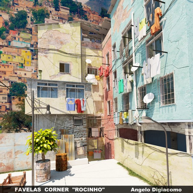 Favelas Rocinho 3d Model In Buildings 3dexport