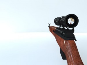m14 wooden sniper special ops 3Dモデル