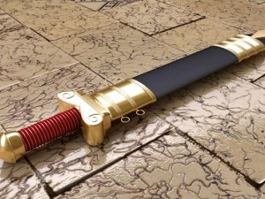greek sword 3D Model