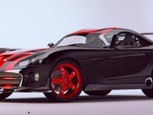 dodge viper srt10 acr Model 3D