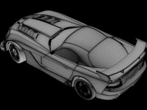 dodge viper srt10 acr 3D Model