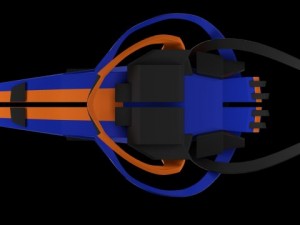 spaceship design Modelo 3D