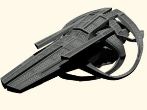 spaceship design Modelo 3D