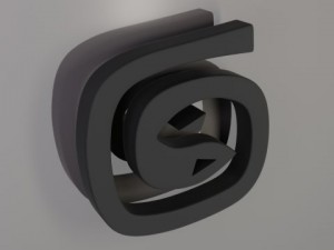 autodesk 3d max logo Modello 3D
