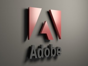adobe logo Model 3D