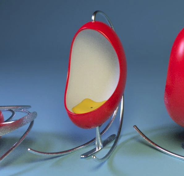 cadeira de balan&ccedil;o Modelo 3D .c4d .max .obj .3ds .fbx .stl .blend 