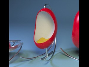 rocking chair Modèle 3D