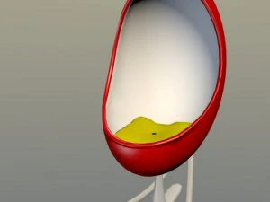 cadeira de balan&ccedil;o Modelo 3D