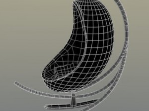 rocking chair Model 3D