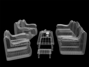 sofa setobj Modelo 3D