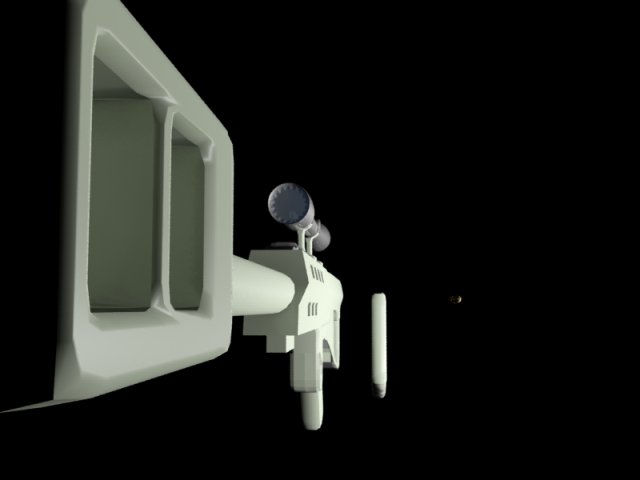m95 sniper rifle 3D-Modell .c4d .max .obj .3ds .fbx .stl .blend 