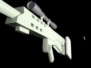m95 sniper rifle 3D-Modell