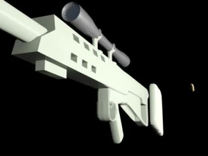 m95 sniper rifle 3D Model