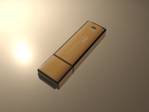 kingston flash drive Model 3D
