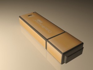 kingston flash drive Model 3D
