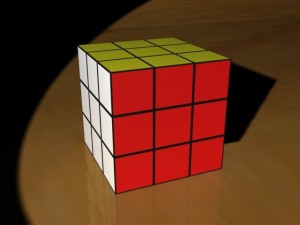 rubic cube 3D-Modell