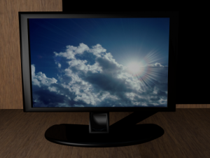 lcd screen 3Dモデル