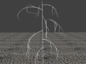 high poly dead tree 3D Модель