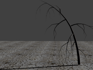 high poly dead tree 3D Модель