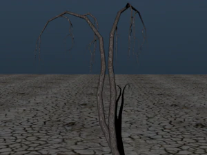 martwe drzewo o wysokiej zawartości poli2 2 Model 3D