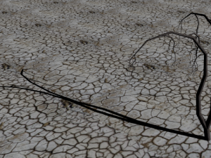 high poly dead tree 2 Modèle 3D