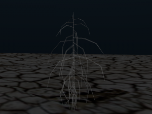 high poly dead tree 4 Model 3D