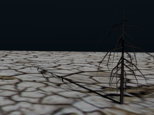 high poly dead tree 4 Model 3D