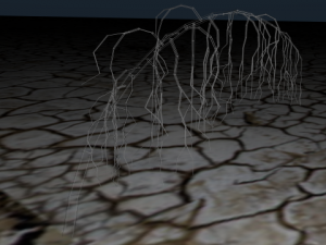 high poly dead tree 5 3D Model