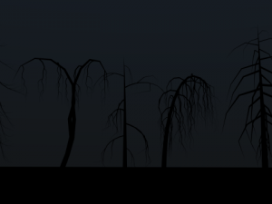 high poly dead tree package 3D 모델