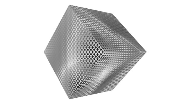 cube ornament Model 3D .c4d .max .obj .3ds .fbx .stl .blend 