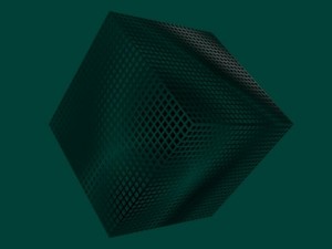 cube ornament Model 3D