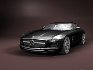 2010 mercedesbenz sls amg 3D Model