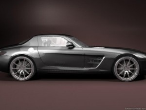 2010 mercedesbenz sls amg 3D मॉडल