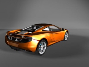 mclaren mp4 12c 3D Model