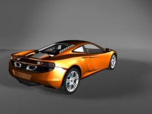 mclaren mp4 12c 3D Model