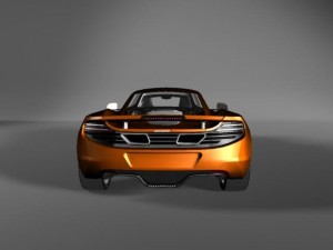 mclaren mp4 12c 3D Model