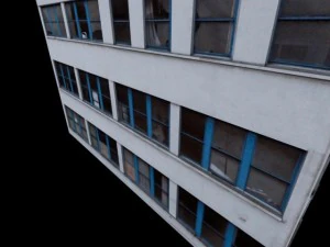 white building 3D Model