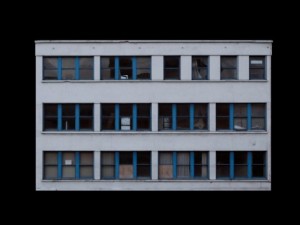white building Model 3D