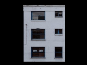 white building Model 3D